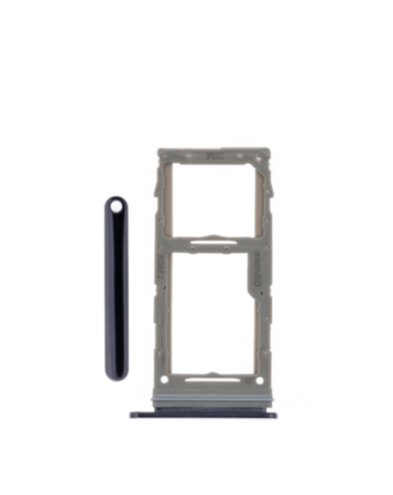 Single Sim Card Tray for Galaxy A71 5G (A716 / 2020) (PRISM BLACK)