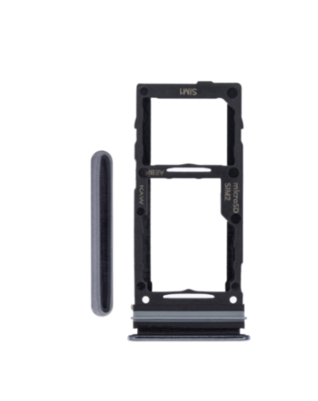 Dual Sim Card Tray for Galaxy A72 (A725 / 2021) (AWESOME BLACK)