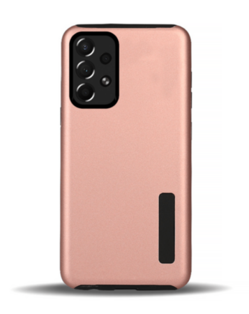 Galaxy A73 5G Dual Layer Protection Case Cover - ROSE GOLD (Only Ground Shipping)