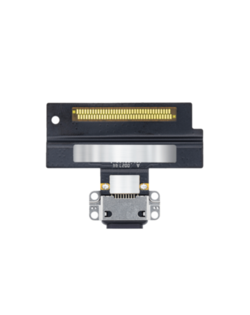 Charging Port Flex Cable for iPad Air 3 (Soldering Required) (BLACK)