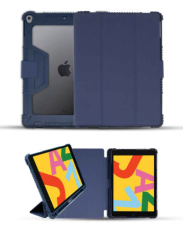 Heavy Duty Full Body Smart Cover - NAVY BLUE for iPad Air 4 / 5 / Pro 11 (Only Ground Shipping)