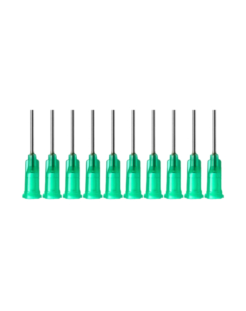 AMAOE Disposable Needles Dispensing Disposal Screw Glue Tips Needle - 0.8 (10 Pcs)