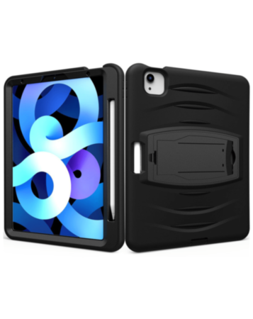 Shockproof Case with Pen Slot - BLACK for iPad Pro 12.9 (3rd / 4th / 5th / 6th) (Only Ground Shipping)
