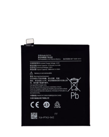 Replacement Battery for OnePlus 7T (BLP743) (Only Ground Shipping)