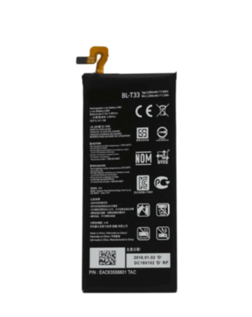 Replacement Battery for LG Q6 / Q6 Plus (M700 / X600) (BL-T33) (Only Ground Shipping)