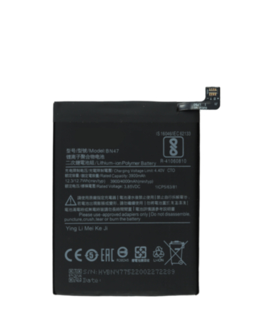 Replacement Battery for Xiaomi Redmi 6 Pro / Mi A2 Lite (BN47) (Only Ground Shipping)