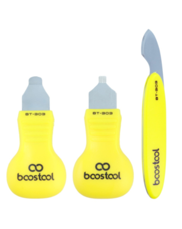 Boostool Short Handle Pry / Scrapper Tool (3Pcs Set) (Not Returnable)