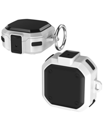 Galaxy Buds Pro / Buds 2 Pro / Buds 2 / Buds FE / Buds Live Armor Case - WHITE (Only Ground Shipping)