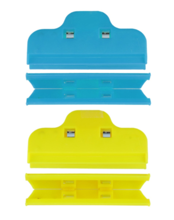 Plastic Fastening Clip Clamp (10 Pcs) (Not Returnable) (Only Ground Shipping)