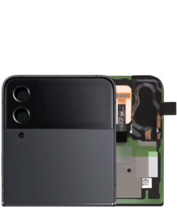 Outer OLED Assembly without Frame for Galaxy Z Flip 4 F721 (BLACK) (Service Pack)