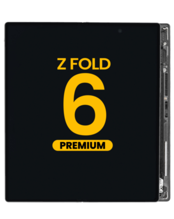 OLED Assembly with Frame for Galaxy Z Fold 6 5G (US & International) (Premium) (BLACK)