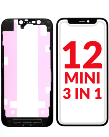 G+ OCA PRO 3-in-1 (Front Glass + Frame + OCA) for iPhone 12 Mini