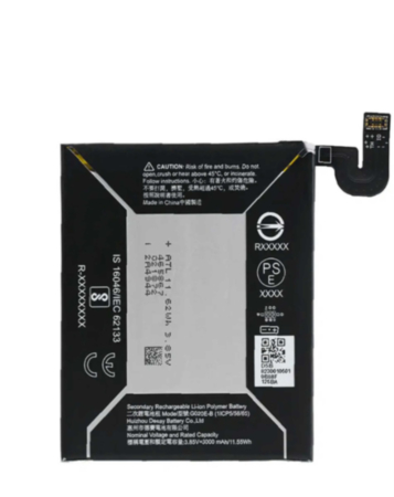 Replacement Battery for Google Pixel 3A (G020E-B) (Only Ground Shipping)