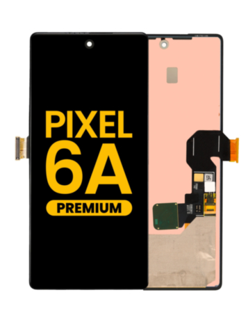 OLED Assembly without Frame for Google Pixel 6A (With Fingerprint Sensor) (Premium)