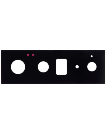 Back Camera Lens With Adhesive for Google Pixel 6 Pro (Glass Only) (BLACK)