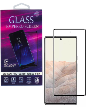 Clear Tempered Glass for Google Pixel 6 Pro (Case Friendly / 3D Curved / 1 Piece)