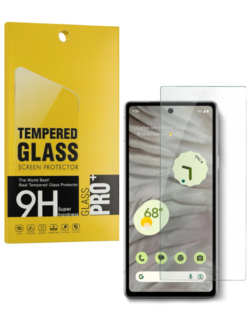 Clear Tempered Glass for Google Pixel 7 (Case Friendly / 2.5D / 1 Piece)