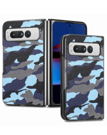 Google Pixel Fold Camo Design Case - BLUE (Only Ground Shipping)