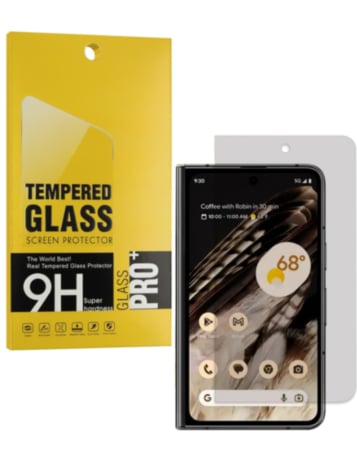 Clear Tempered Glass for Google Pixel Fold (2.5D / 3 Piece Set)
