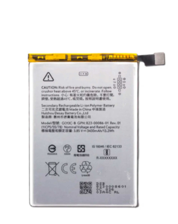 Replacement Battery for Google Pixel 3 XL (G013C-B) (Only Ground Shipping)