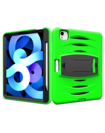 Shockproof Case with Pen Slot - GREEN for iPad Pro 12.9 (3rd / 4th / 5th / 6th) (Only Ground Shipping)