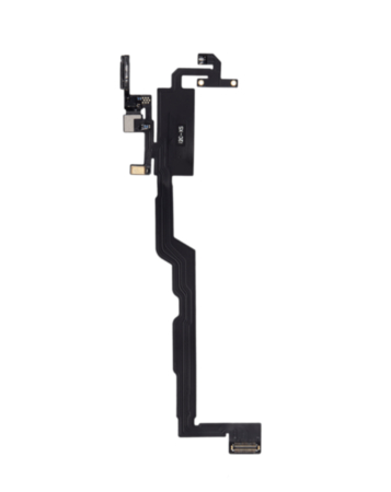 Purchase the i2C earpiece proximity sensor flex cable for iPhone XS. Welding and programming required.