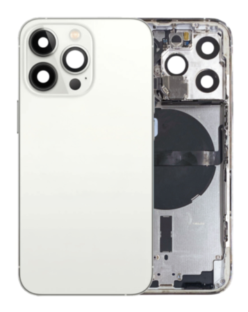 Housing Frame with Small Parts Pre-Installed for iPhone 13 Pro (SILVER) (International) (OEM Pull B Grade)