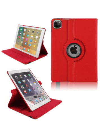 360 Degree Rotating Swivel Stand Case - RED for iPad Air 11 2024 / Pro 11 (1st / 2nd / 3rd / 4th) / Air 4 / Air 5 (Only Ground Shipping)