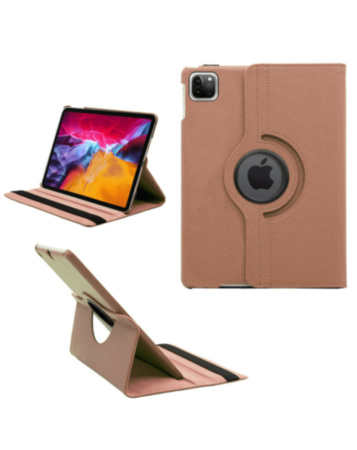 360 Degree Rotating Swivel Stand Case - ROSE GOLD for iPad Air 11 2024 / Pro 11 (1st / 2nd / 3rd / 4th) / Air 4 / Air 5 (Only Ground Shipping)