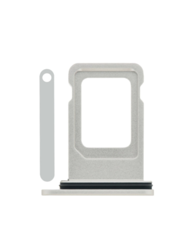 Single Sim Card Tray for iPhone 11 (SILVER)