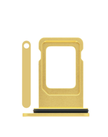 Single Sim Card Tray for iPhone 11 (YELLOW)