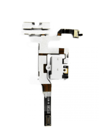 Headphone Audio Jack & Volume Button for iPhone 4S (WHITE)