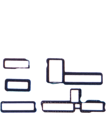 Mainboard Inline Insulator Sticker for iPhone 7 (5 Piece Set) (Pack of 10)