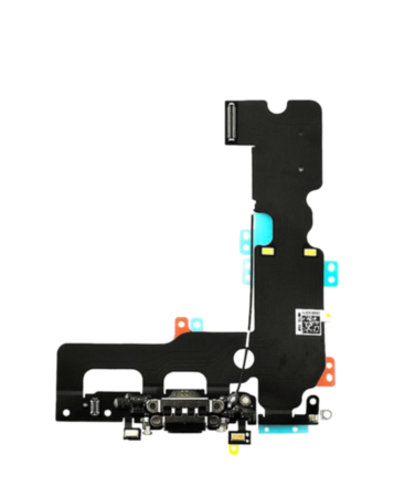 Charging Port Flex Cable for iPhone 7 Plus (BLACK) (Premium)