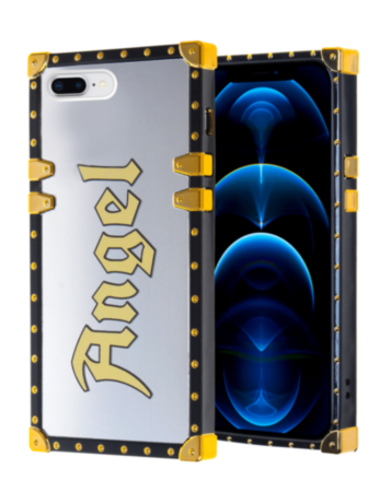 Square Case with Mirror Design - Style 5 for iPhone 8P / 7P (Only Ground Shipping)