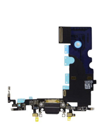 Charging Port Flex Cable for iPhone 8 (BLACK) (Aftermarket)