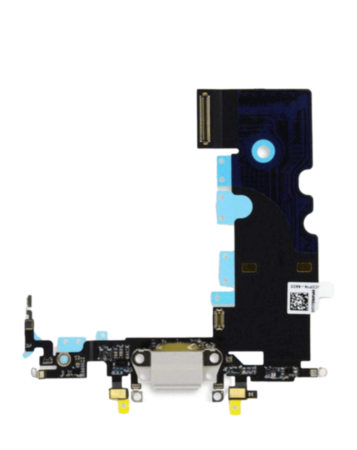 Charging Port Flex Cable for iPhone 8 (WHITE) (Premium)