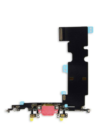 Charging Port Flex Cable for iPhone 8 (RED) (Premium)