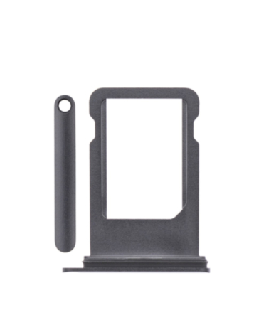 Stock up on the space gray SIM card tray for iPhone SE 2020 and 2022, and iPhone 8.

