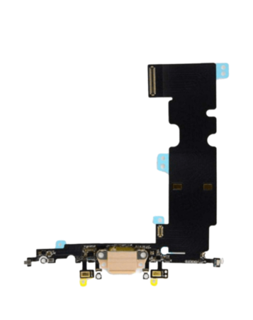 Charging Port Flex Cable for iPhone 8 Plus (GOLD) (Aftermarket)