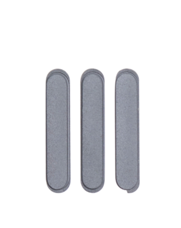 Hard Buttons Set (Power / Volume) for iPad Pro 10.5" / iPad Air 3 / Mini 5 / iPad Pro 12.9" 2nd Gen (2017) (Space Gray)