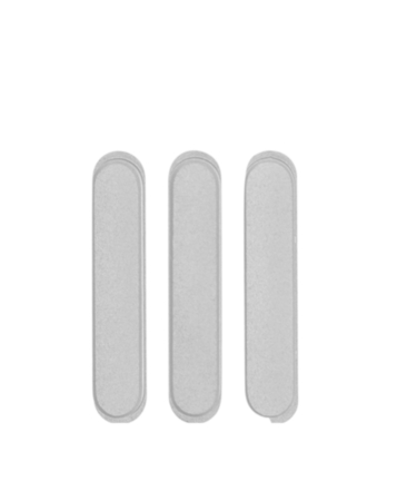 Hard Buttons Set (Power / Volume) for iPad Pro 10.5" / iPad Air 3 / Mini 5 / iPad Pro 12.9" 2nd Gen (2017) (Silver)