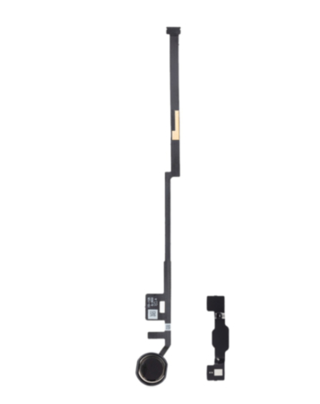 Home Button Flex Cable for iPad 7 (2019 / iPad 8 (2020) / iPad 9 (2021) (BLACK) (Aftermarket)