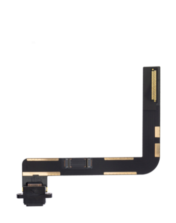 Charging Port Flex Cable for iPad 7 (2019 / iPad 8 (2020) / iPad 9 (2021) (BLACK) (Premium)