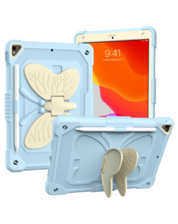 Protective Butterfly Stand Desing Case - GREAM ICE for iPad 10.2" (7th / 8th / 9th) / Air 3 / Pro 10.5 (Only Ground Shipping)