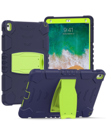 Full Body Protection Case - NAVY BLUE / GREEN for iPad 10.2" (7th / 8th / 9th) (Only Ground Shipping)