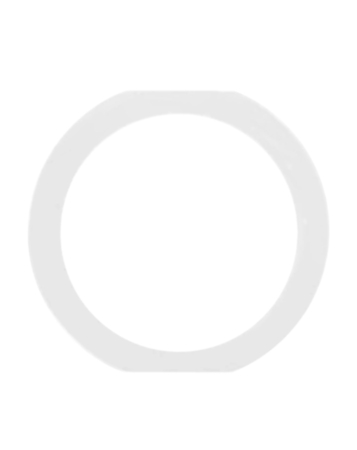 Home Button Gasket For iPad Pro 10.5"/ Pro 12.9 (1st & 2nd Gen) / Pro 9.7"/ iPad 5 to iPad 9 / Air 1 / Air 2 / Mini 3 / Mini 4 / Mini 5 (White) (Pack of 10)