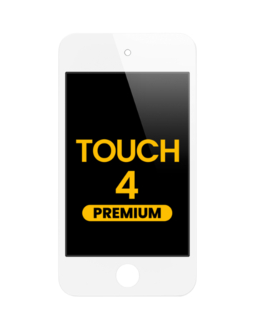 iPod Touch 4 LCD Assembly (WHITE) (Premium)