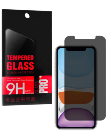 Privacy Tempered Glass for iPhone 11 / XR (2.5D / 1 Piece)