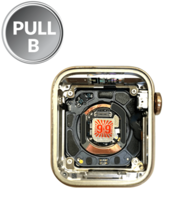 Housing for iWatch Series 4 (40mm) (GPS & Cellular / Small Components) (STAINLESS STEEL GOLD) (OEM Pull B Grade)
